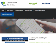 Tablet Screenshot of fondazioneimpresa.it